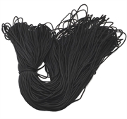 Faldskærmsline. Sort. 2 mm. 95 meter